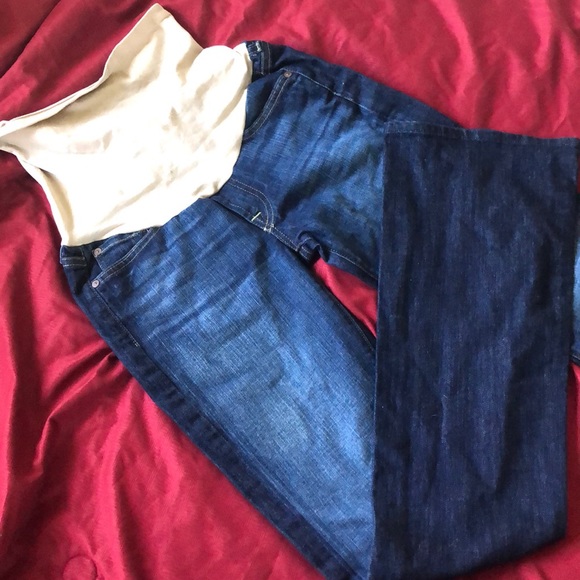 7 For All Mankind Maternity Jeans - Picture 1 of 4